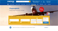 Desktop Screenshot of flug.check24.de