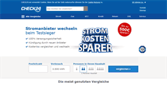 Desktop Screenshot of check24.net