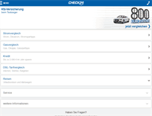 Tablet Screenshot of check24.net