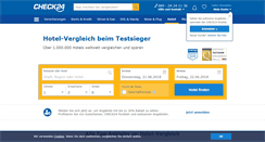 Desktop Screenshot of hotel.check24.de